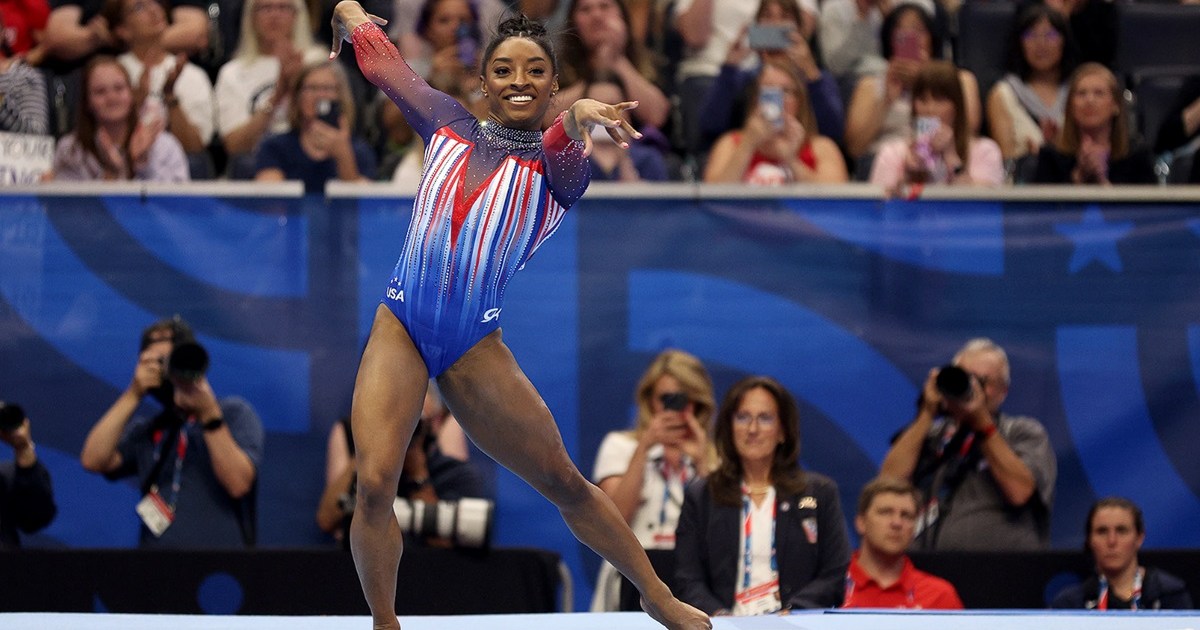 Jadwal Senam Olimpiade Paris 2024 Kapan Harus Menonton Simone Biles