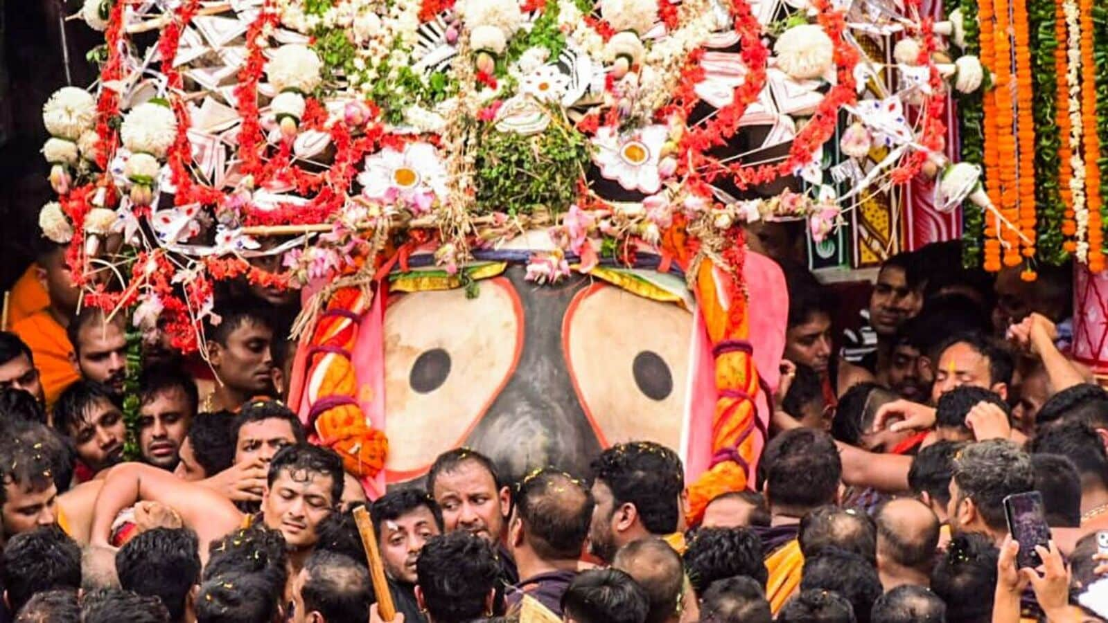 Jagannath Puri Rath Yatra ’Pahandi’ ritual of deities begins